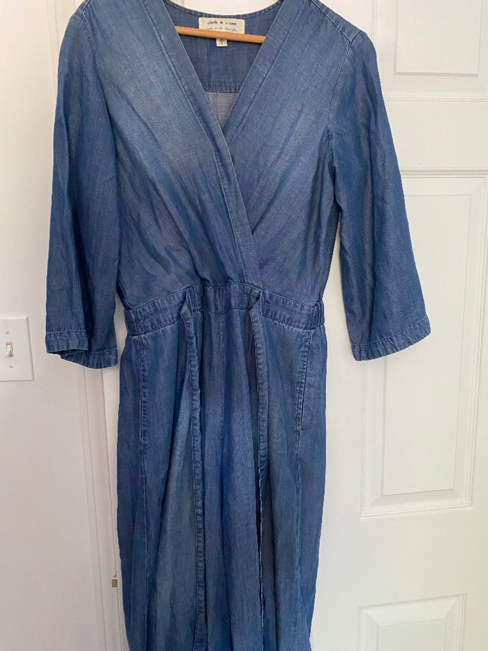 Anthropologie - Chambray jumpsuit